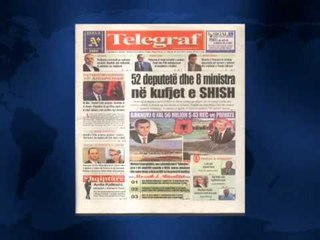 SHTYPI I DITES ME TITUJT KRYESORE TE FAQEVE TE PARA TE GAZETAVE SHQIPTARE E MERKURE 4 MARS 2015