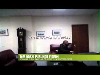 Një pjesë e videos së publikuar nga Tom Doshi  - Top Channel Albania - News - Lajme