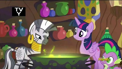 MLP_ FiM - Princess Twilight and Spike visit Zecora - What About Discord