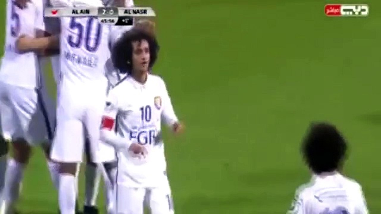 أهداف مباراة النصر والعين في الدوري الإماراتي