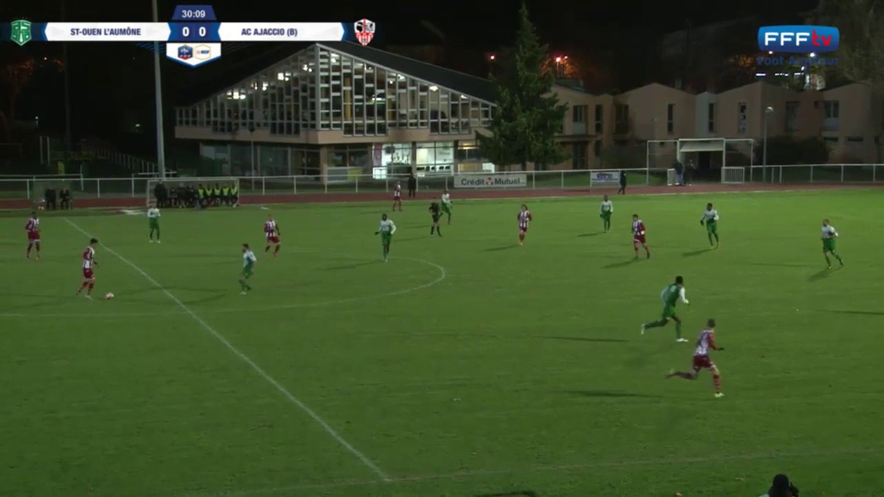 Samedi 28 Novembre 2015 à 18h45 - AS Saint-Ouen l'Aumône - AC Ajaccio B - CFA2 H J10 (REPLAY)