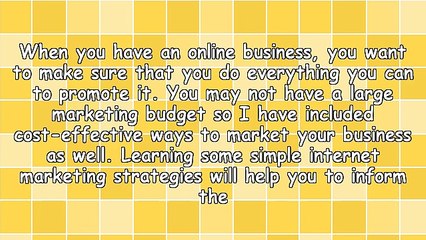 Six Ways to Promote Your Online Business