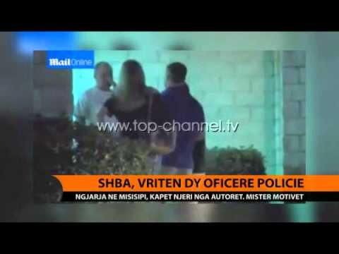 SHBA, vriten dy oficerë policie (flash informativ) - Top Channel Albania - News - Lajme