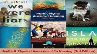 Read  Health  Physical Assessment In Nursing 3rd Edition Ebook Free