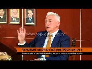 Reforma në drejtësi, kritika Nishanit - Top Channel Albania - News - Lajme