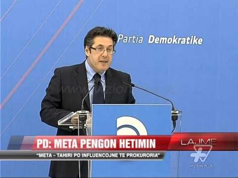 Paloka dhe Berisha kundër Metës - News, Lajme - Vizion Plus