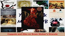 PDF Download  Coppola and Eiko on Bram Stokers Dracula PDF Full Ebook