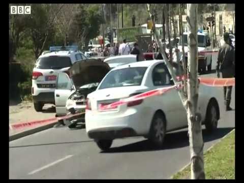 IZRAEL,PALESTINEZI TENTON TE SHTYPE ME MAKINE NJE TURME NJEREZISH,PLAGOS 4 POLICE LAJM