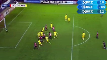 CA Osasuna - Alcorcón 1-1 Merino