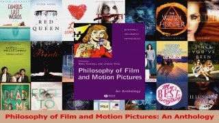 PDF Download  Philosophy of Film and Motion Pictures An Anthology Read Full Ebook