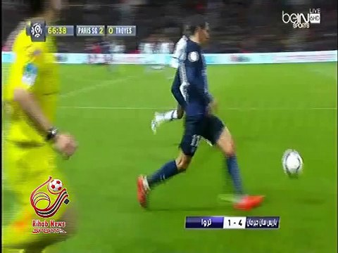 اهداف المباراه ( باريس سان جيرمان 4-1 تروا ) الدوري الفرنسي الدرجة الأولى