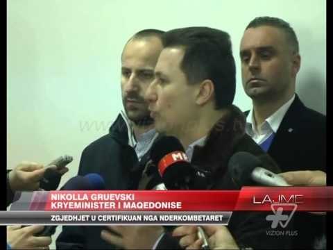 Reagon Nikolla Gruevski - News, Lajme - Vizion Plus