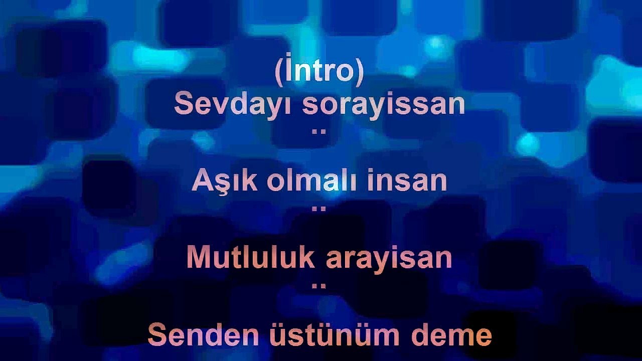 Süreyya - Dema Dema - 2011 TÜRKÇE KARAOKE