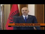 Mustafa, vizitë në Tiranë - Top Channel Albania - News - Lajme