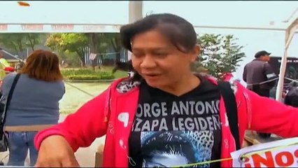 Mexico: Ayotzinapa Family Members Hold Sit-In