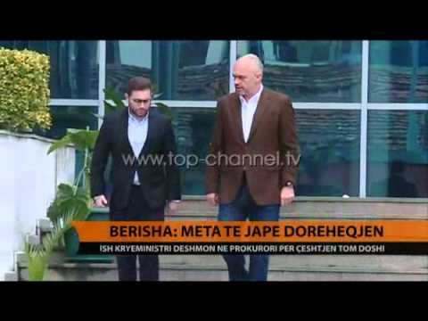 Berisha: Meta të japë dorëheqjen - Top Channel Albania - News - Lajme