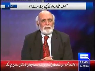 Agar sahi insaf ho tu Nawaz Shareef ko jail mein hona chahiye per woh Prime Minister hain - Haroon Rasheed