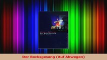 Der Bocksgesang Auf Abwegen PDF Kostenlos