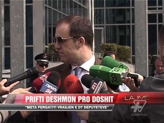 Download Video: Prifti dëshmon pro Doshit - News, Lajme - Vizion Plus