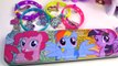 My Little Pony Case Tin Charmlings and Bracelet MLP Squishy Pops Jewelry Toy Holder Unboxi