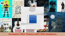 PDF Download  European Film Theory AFI Film Readers Read Full Ebook