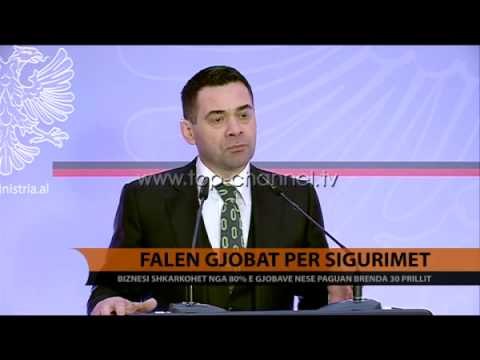 Falen gjobat për sigurimet - Top Channel Albania - News - Lajme