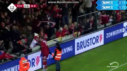 KV Kortrijk - RS Waasland-Beveren 2-0 Papazoglou
