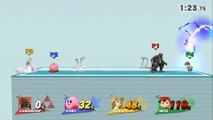 Ganondorf VS Kirby VS Zelda VS Ness - Super Smash Bros 4