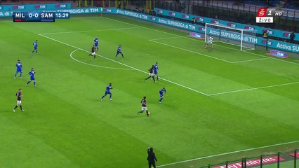 Giacomo Bonaventura 1:0 | AC Milan - Sampdoria 28.11.2015 HD