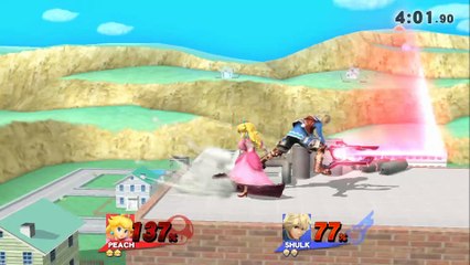 Peach VS Shulk - Super Smash Bros 4
