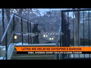 Letra me helm në Shtëpinë e Bardhë - Top Channel Albania - News - Lajme