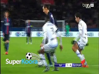 اهداف مباراة ( باريس سان جيرمان 4-1 تروا )  الدوري الفرنسي الدرجة الأولى