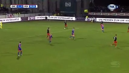 Tom van Weert Goal - Excelsior 2 - 4	 Feyenoord - 28/11/2015