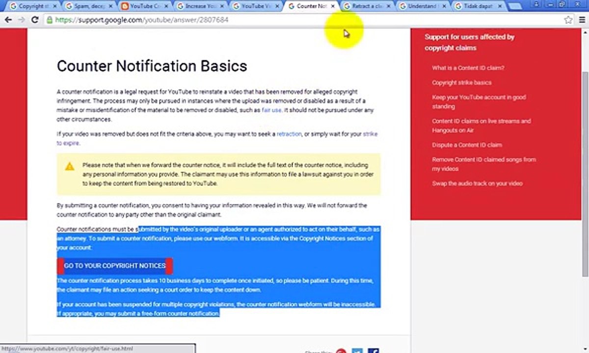 ---Cara Mengembalikan Akun Youtube Kembali Normal Setelah Terkena Suspended