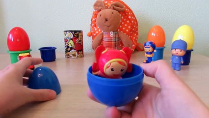 Team Umizoomi  english Milli Geo Bot UmiCar nickjr kinder surprise eggs PlayClayTV