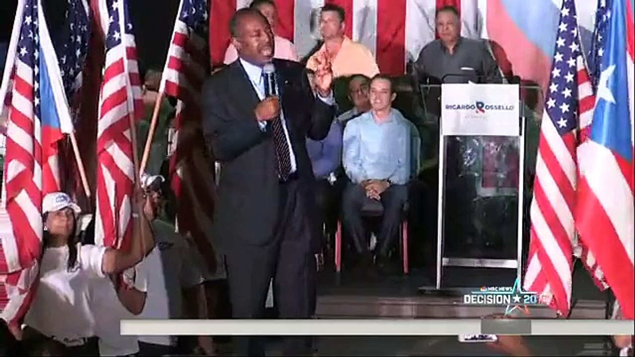 Ben Carson travels to Jordan to visit Syrian refugees