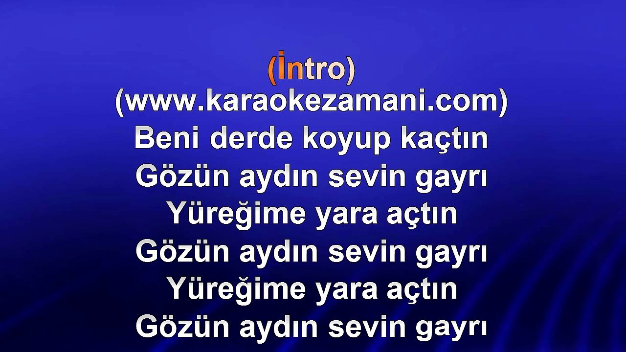 Şükriye Tutkun - Sevin Gayri - 1997 TÜRKÇE KARAOKE