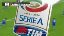 Carlos Bacca Gets INJURED | MILAN 3-0 SAMPDORIA SERIE A 28.11.2015 HD