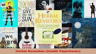 PDF Download  Herbal Remedies Health Paperbacks Read Online