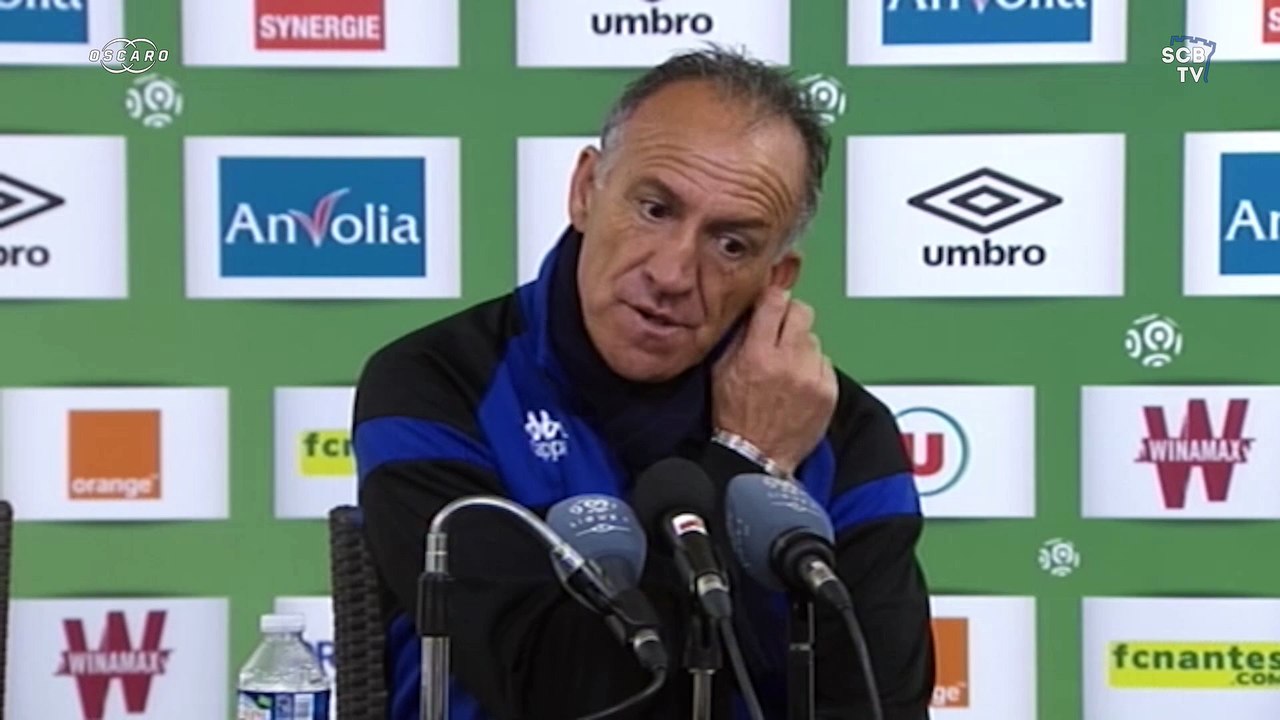 Nantes 0-0 Bastia : Conf. d'après-match de G. Printant