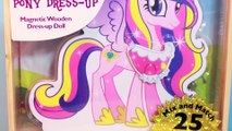 MLP Princess Candance My Little Pony Dress Up Wooden Magnetic Doll Muñeca de madera