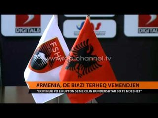 De Biasi frenon euforinë, vlerëson Armeninë - Top Channel Albania - News - Lajme