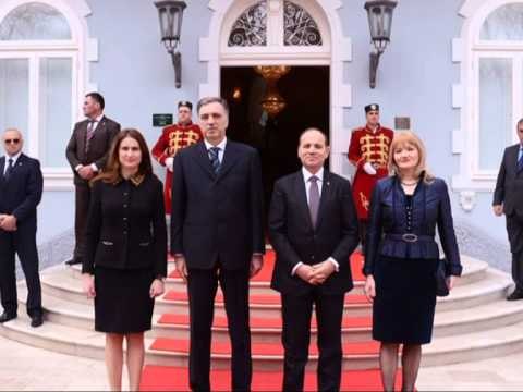 BUJAR NISHANI VIZITE NE MALIN E ZI, TAKOHET ME HOMOLOGUN VUJANOVIC DHE GJYKANOVIC LAJM