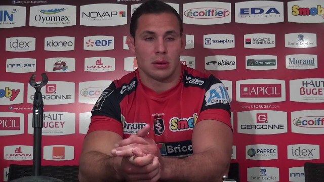 Rugby Top 14 - Jérémie Maurouard réagit après Oyonnax - Brive (1ère partie)