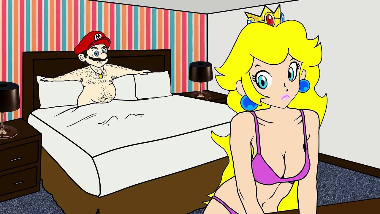 Cartoon Hook-Ups: Mario and Princess Peach Bloopers