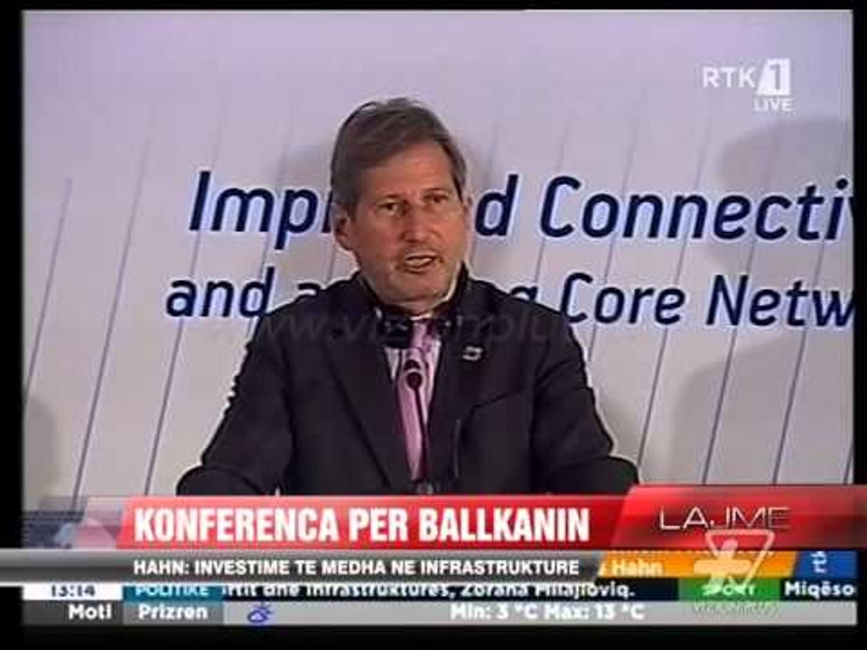 Hahn: Investime të posaçme në infrastrukture për Ballkanin Perëndimor - News, Lajme - Vizion Plus