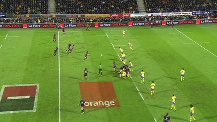 TOP 14 -  Clermont – Toulon : 9-35 - ESSAI Delon Armitage (RCT) - Saison 2015/2016