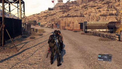 MGS V Bug, Dormindo em pé xD