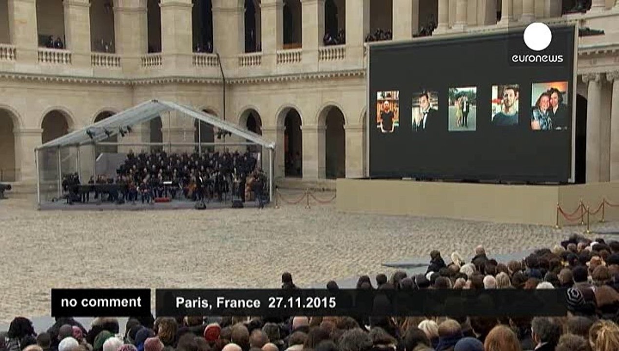 France pays tribute to Paris attack victims