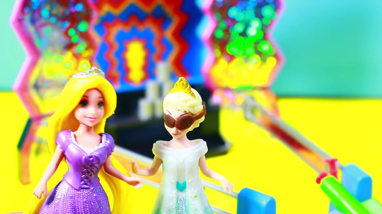 Playmobil Summer Fun CARNIVAL Play-Doh Disney ELSA Frozen CARNIVAL Games Disney Princess Rapunzel